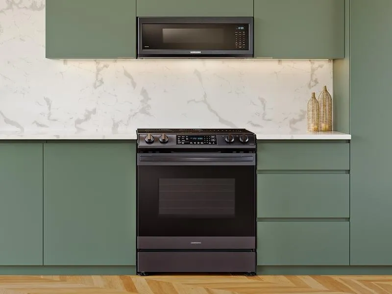 Samsung 6.3 cu. ft. Smart Rapid Heat Induction Slide-in Range with Air Fry