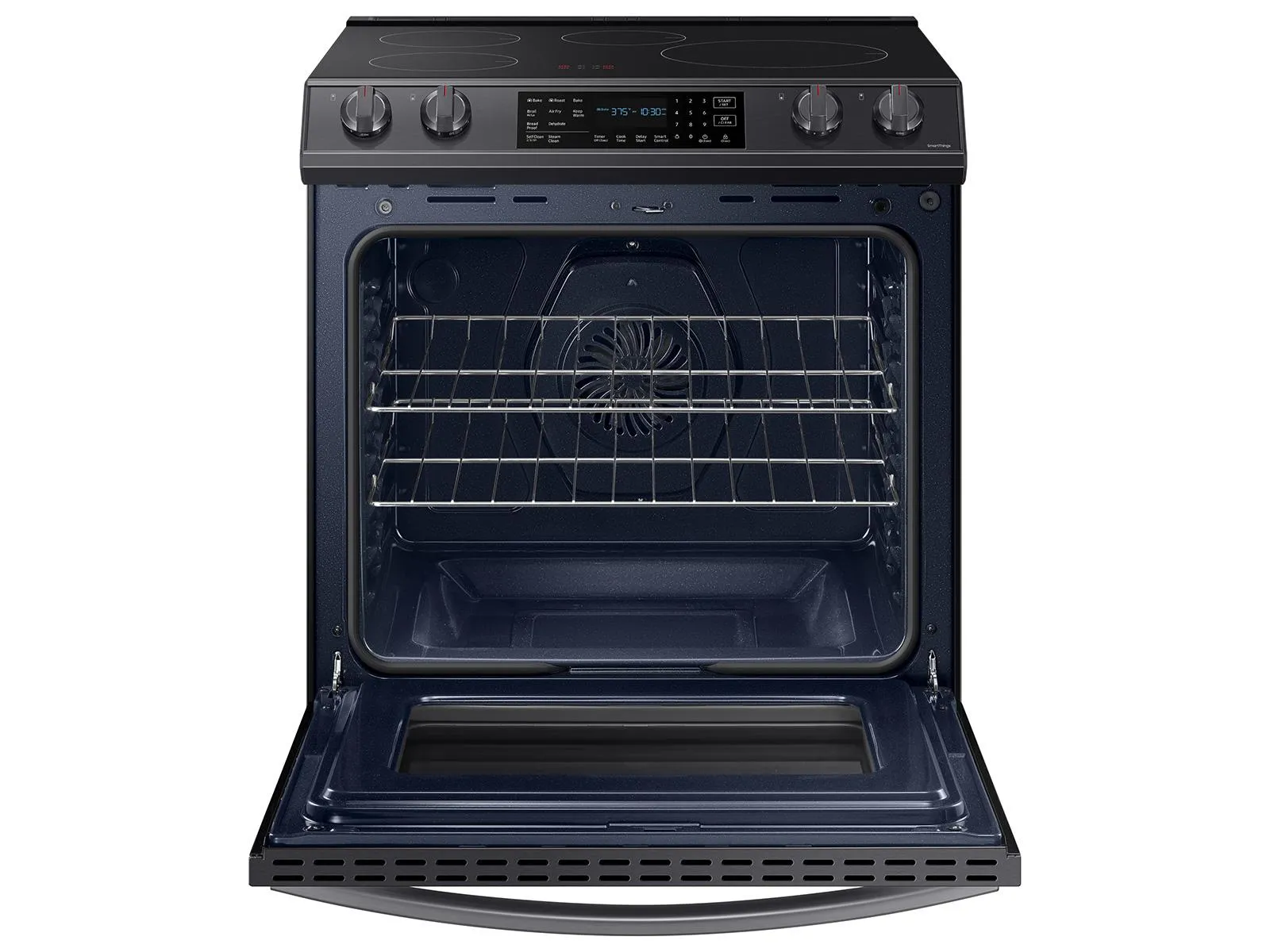 Samsung 6.3 cu. ft. Smart Rapid Heat Induction Slide-in Range with Air Fry