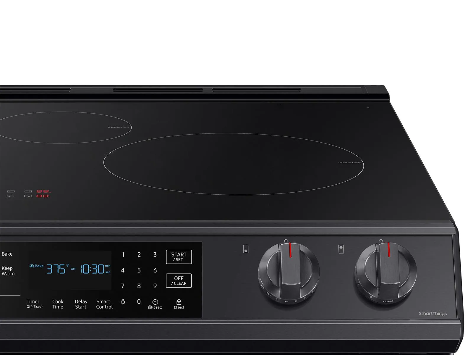 Samsung 6.3 cu. ft. Smart Rapid Heat Induction Slide-in Range with Air Fry