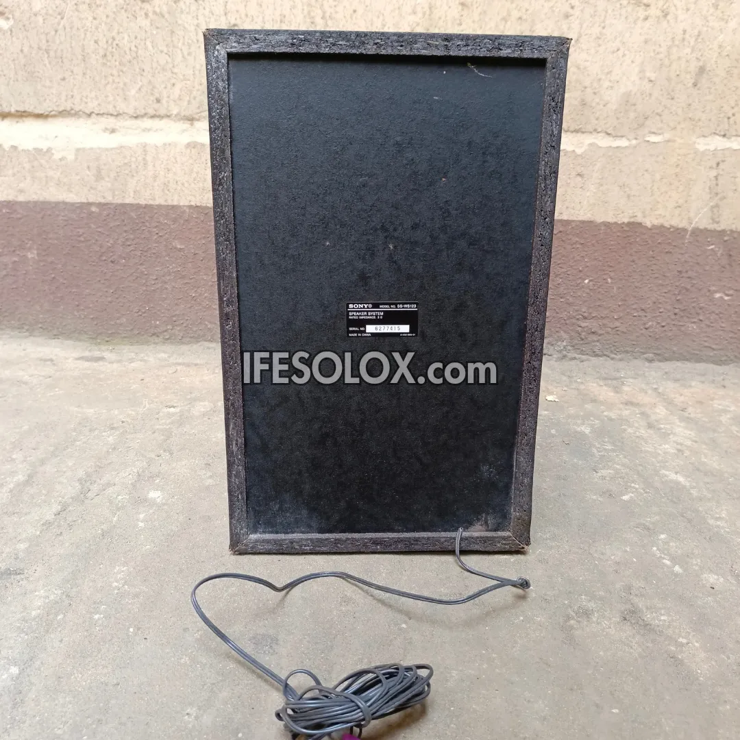 SONY SS-WS128 6ohms Home Theater Passive Subwoofer - Foreign Used
