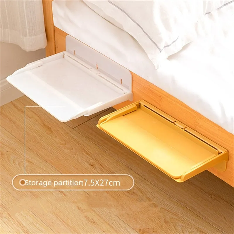 Space Saver Foldable Bedside Organizer Shelf