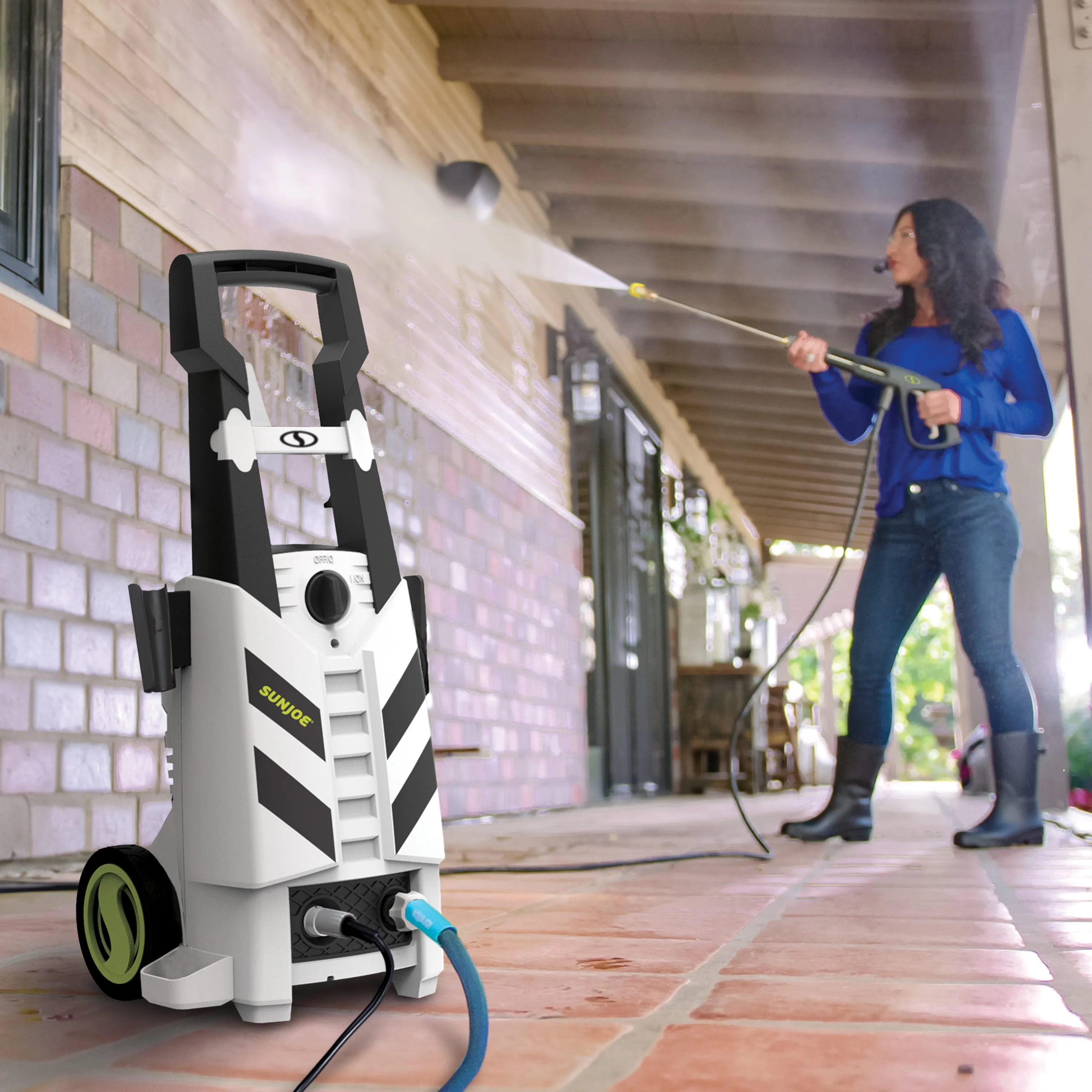 Sun Joe SPX2790-MAX Electric Pressure Washer | 2200 PSI Rated Pressure | Included Foam Cannon