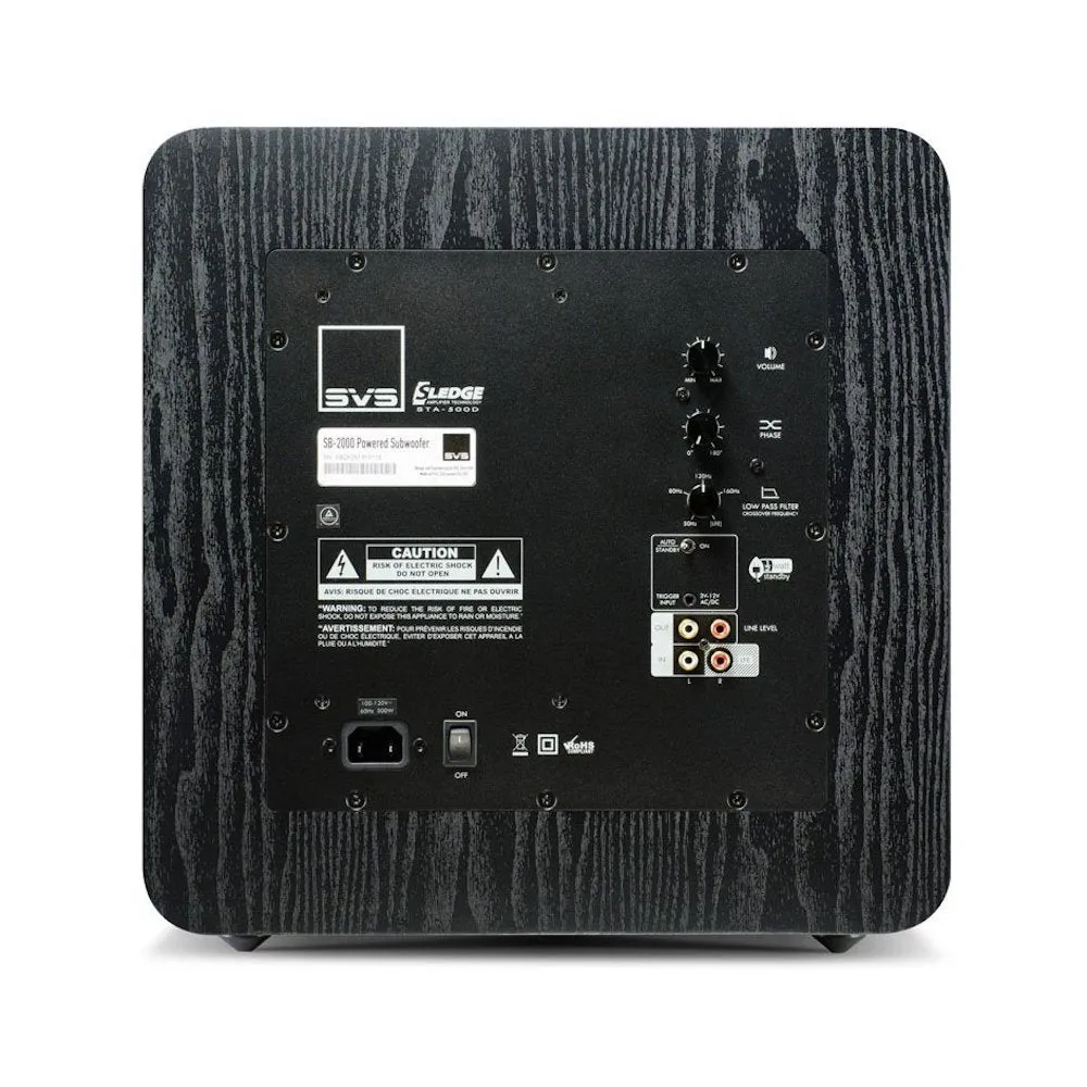 SVS Sound SB-2000 12" 500W Active Subwoofer