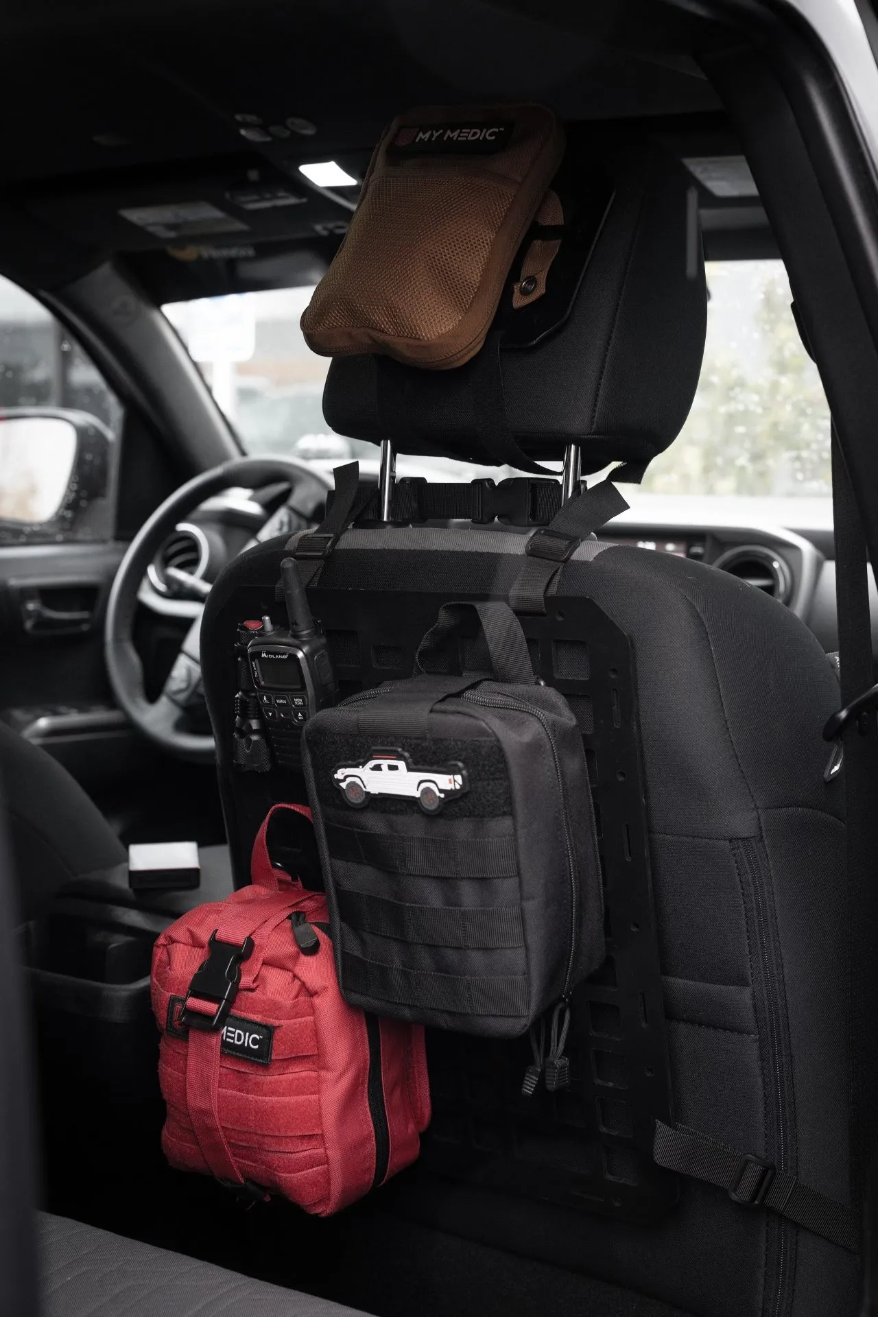 Tactical Molle Seatback Panel
