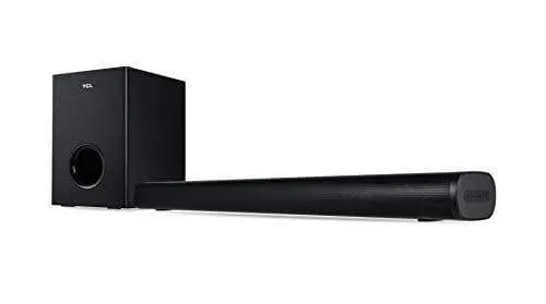 TCL 2.1 Channel Home Theater Sound Bar with Wireless Subwoofer - TS3010, Black, 32"(810mm)