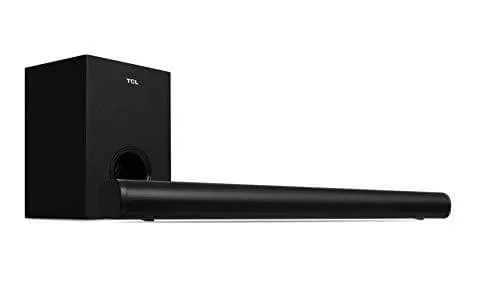 TCL 2.1 Channel Home Theater Sound Bar with Wireless Subwoofer - TS3010, Black, 32"(810mm)