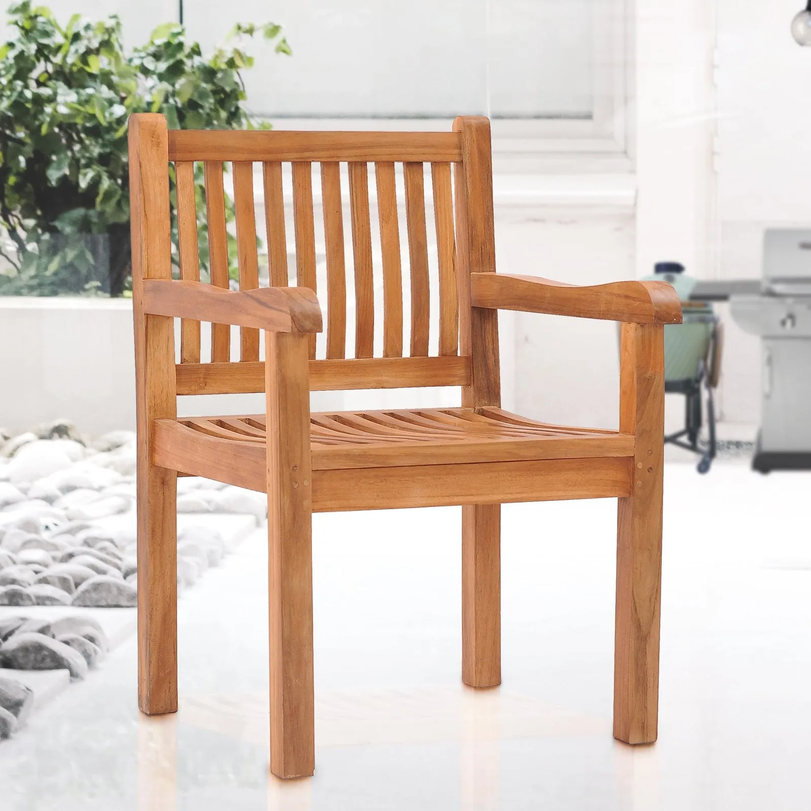 Teak Wood Elzas Arm Chair