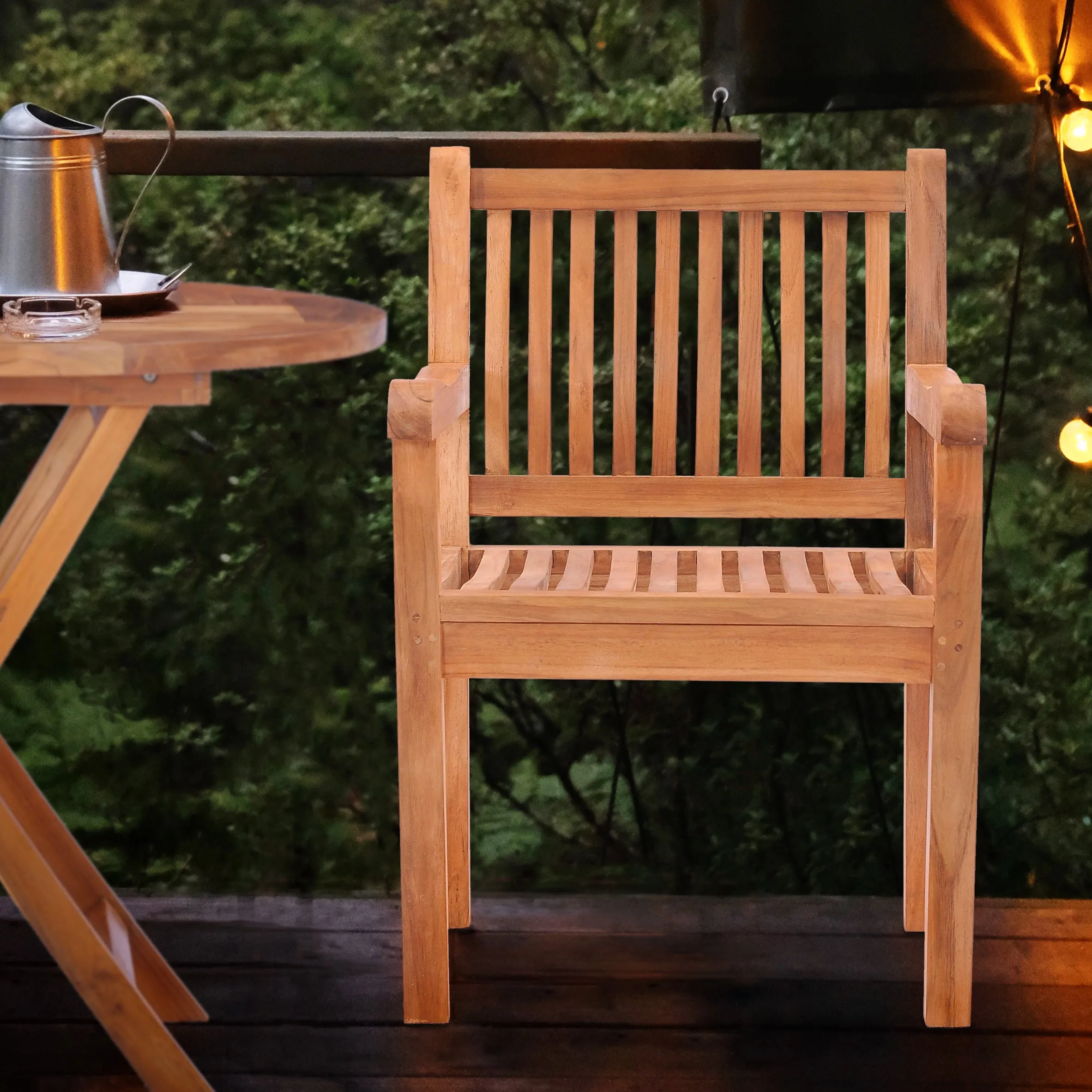 Teak Wood Elzas Arm Chair