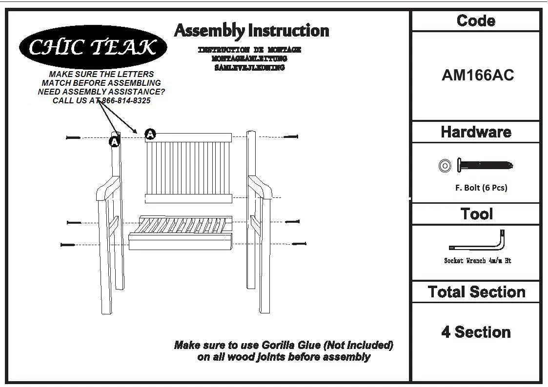 Teak Wood Elzas Arm Chair
