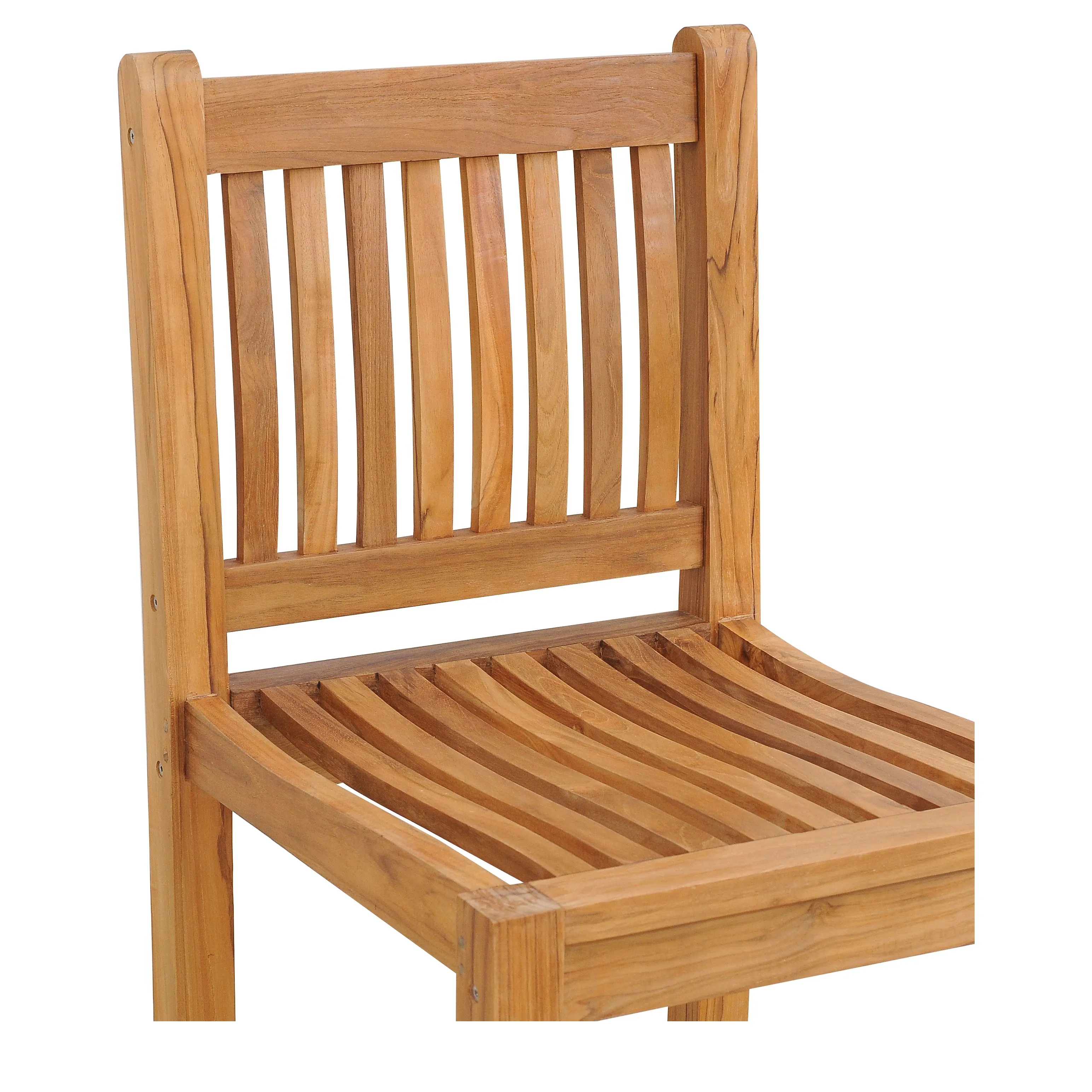 Teak Wood Elzas Barstool without Arms