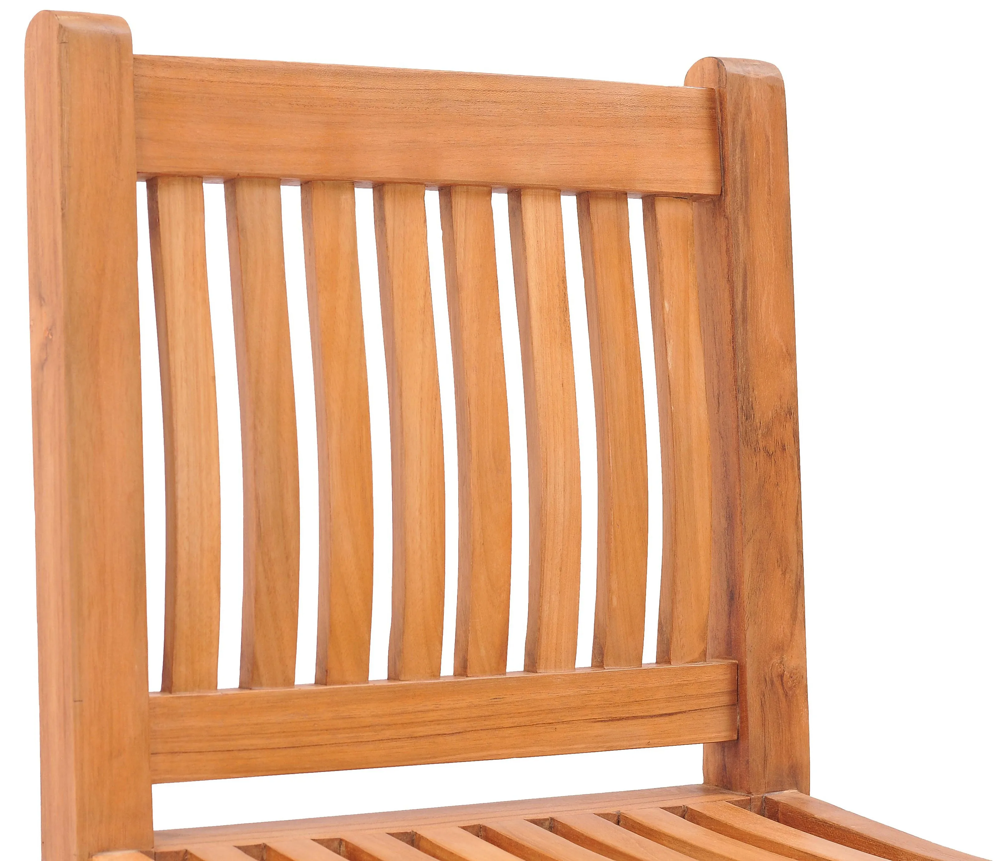 Teak Wood Elzas Side Chair