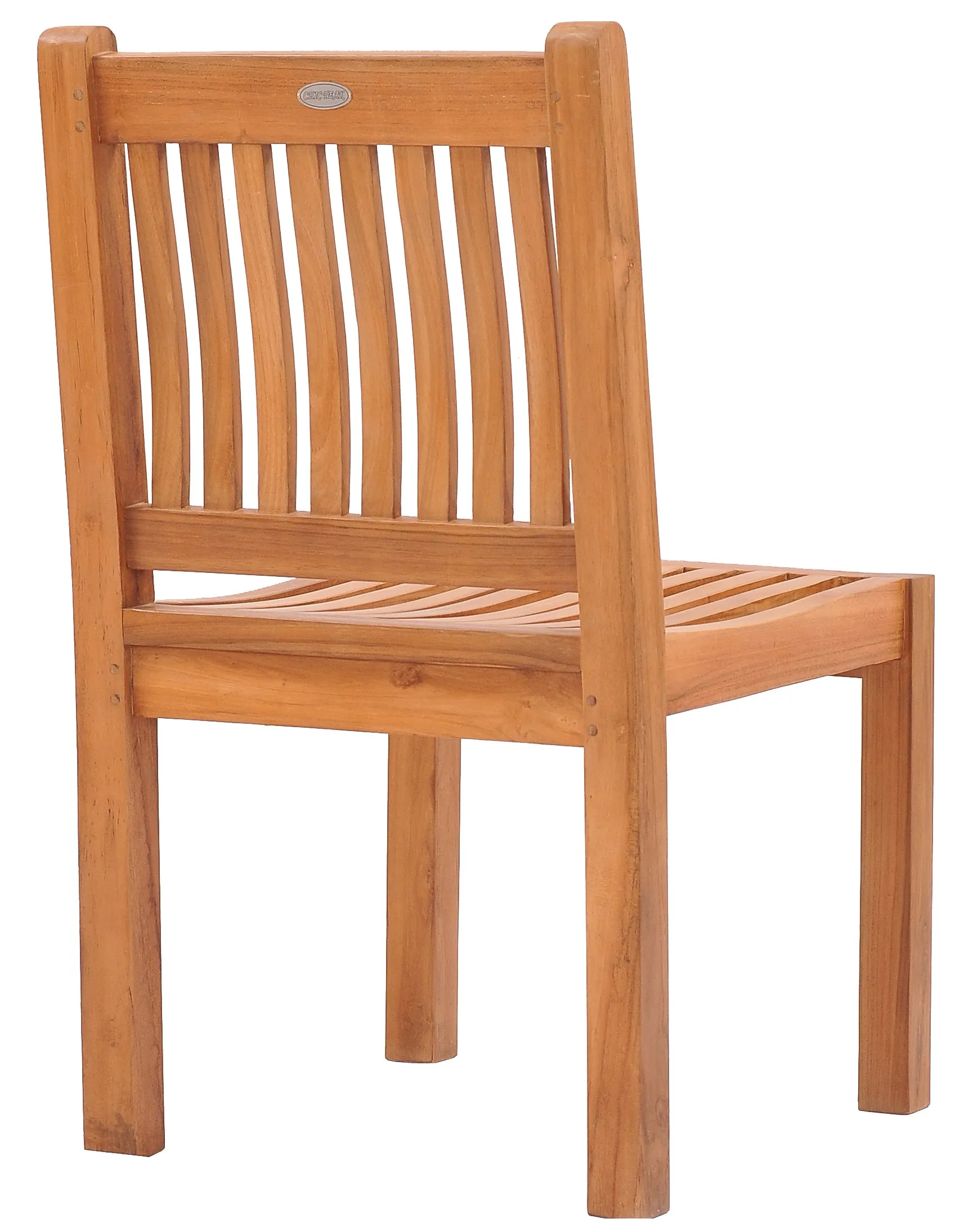 Teak Wood Elzas Side Chair