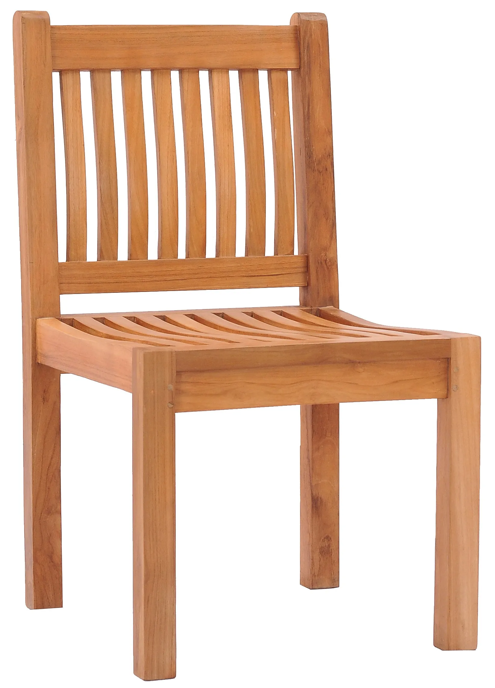 Teak Wood Elzas Side Chair