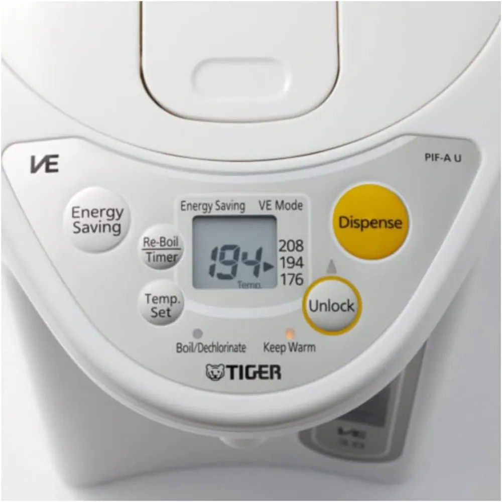 Tiger PIF-A30U-WU 3L VE Mincom Electric Water Boiler and Warmer (White) (Refurbished)