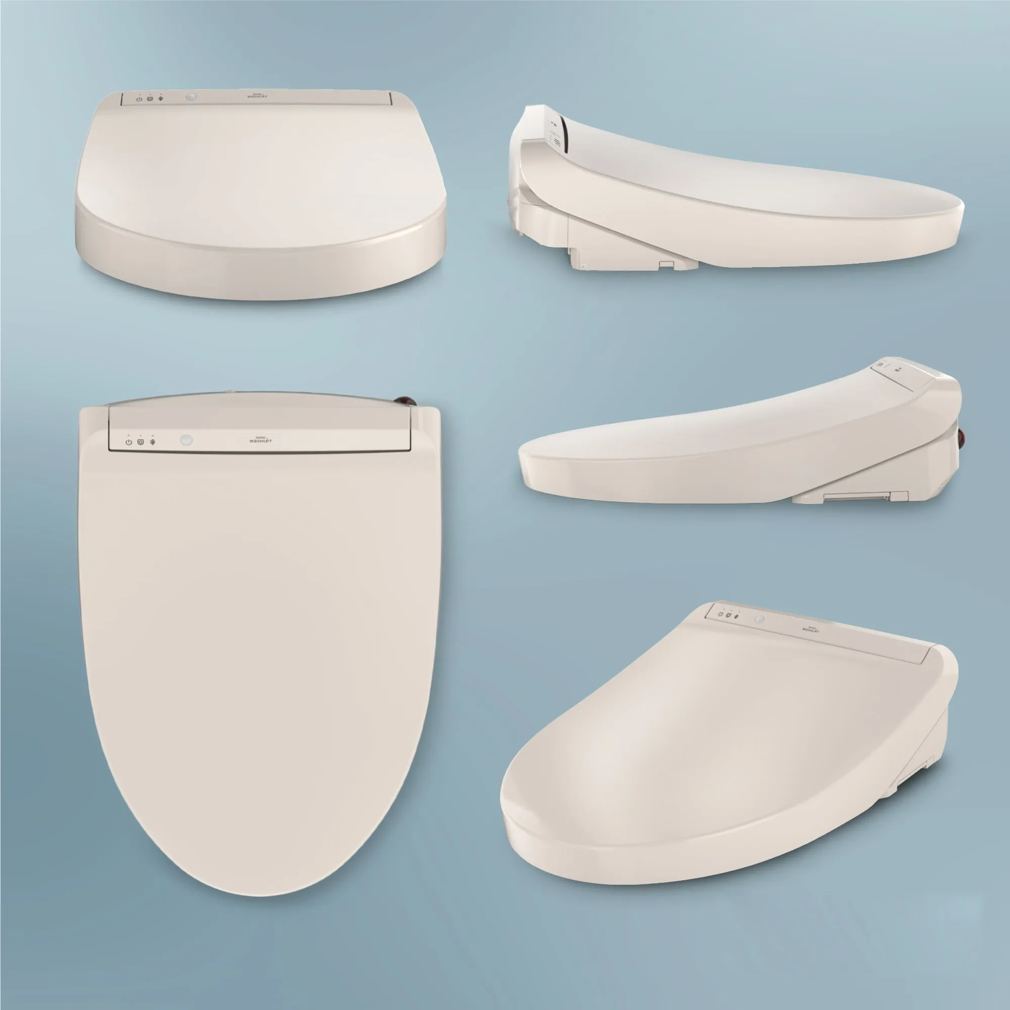 TOTO SW3036R#12 WASHLET K300 Bidet Toilet Seat with Instantaneous Water Heating, Sedona Beige