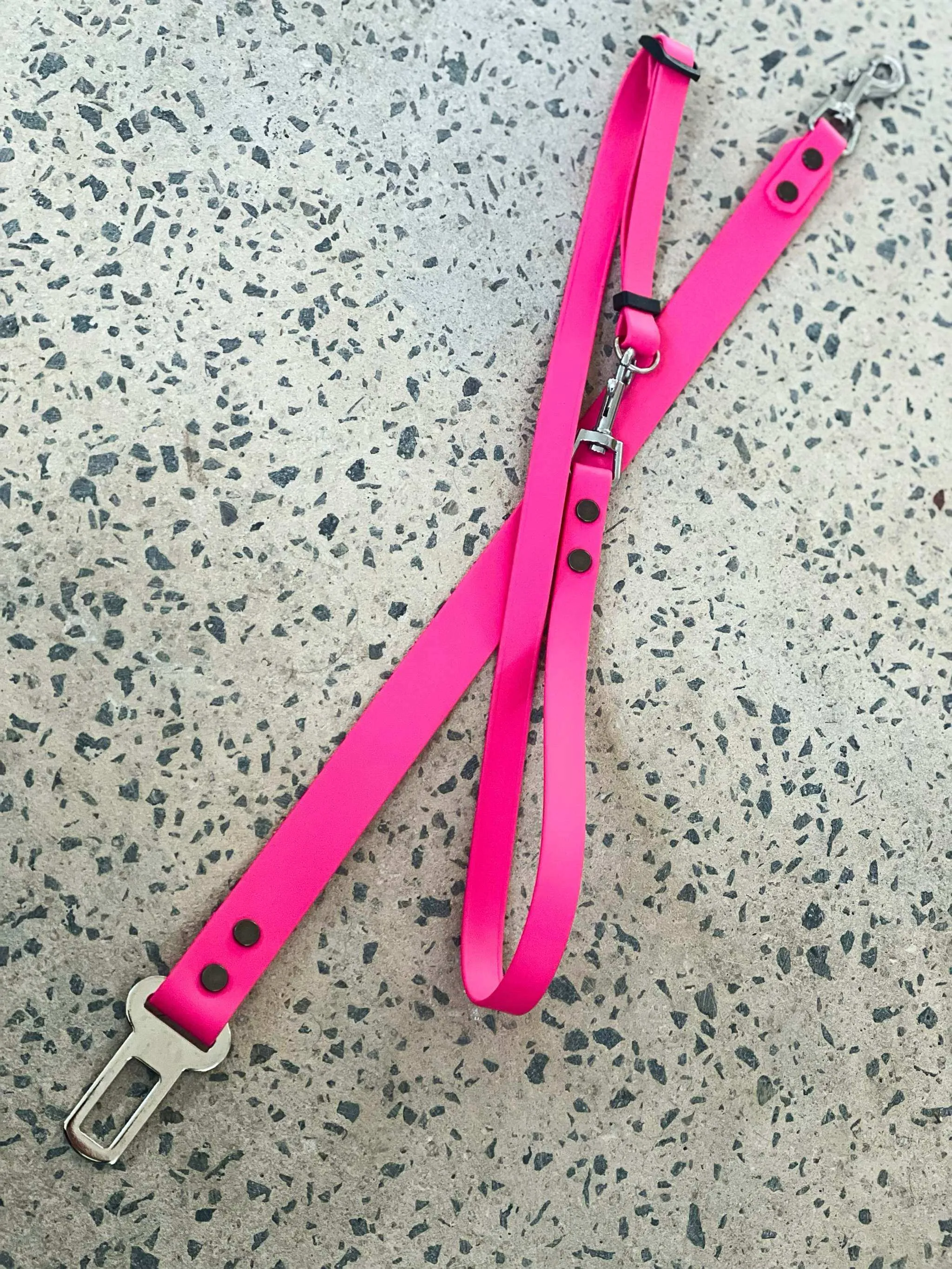 Travel Buddy Dog Car Restraint, the ultimate multi-use adjustable solution!