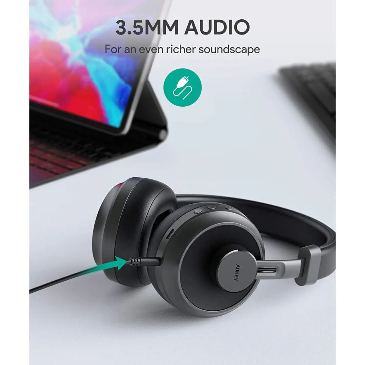 True Comfort Wireless Over-Ear Headphones with 25-Hour Playtime