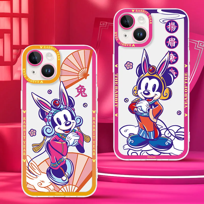 UKA Disney Rabbit Year Angel Eyes Lens Protection Back Case Cover