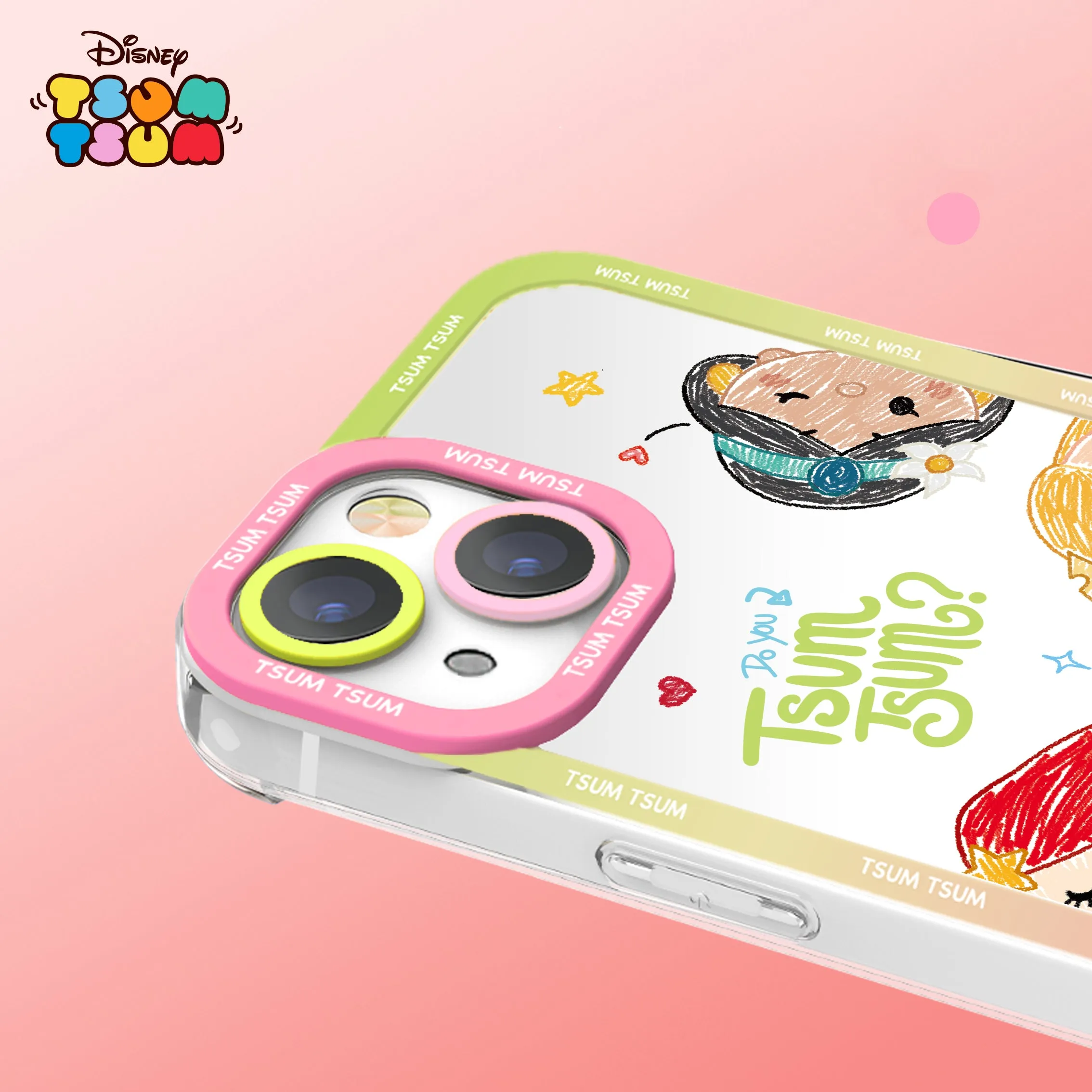 Angel Eyes Disney Tsum Tsum UKA Protective Lens Case Cover - Durable Back Cover for Enhanced Eye Safety