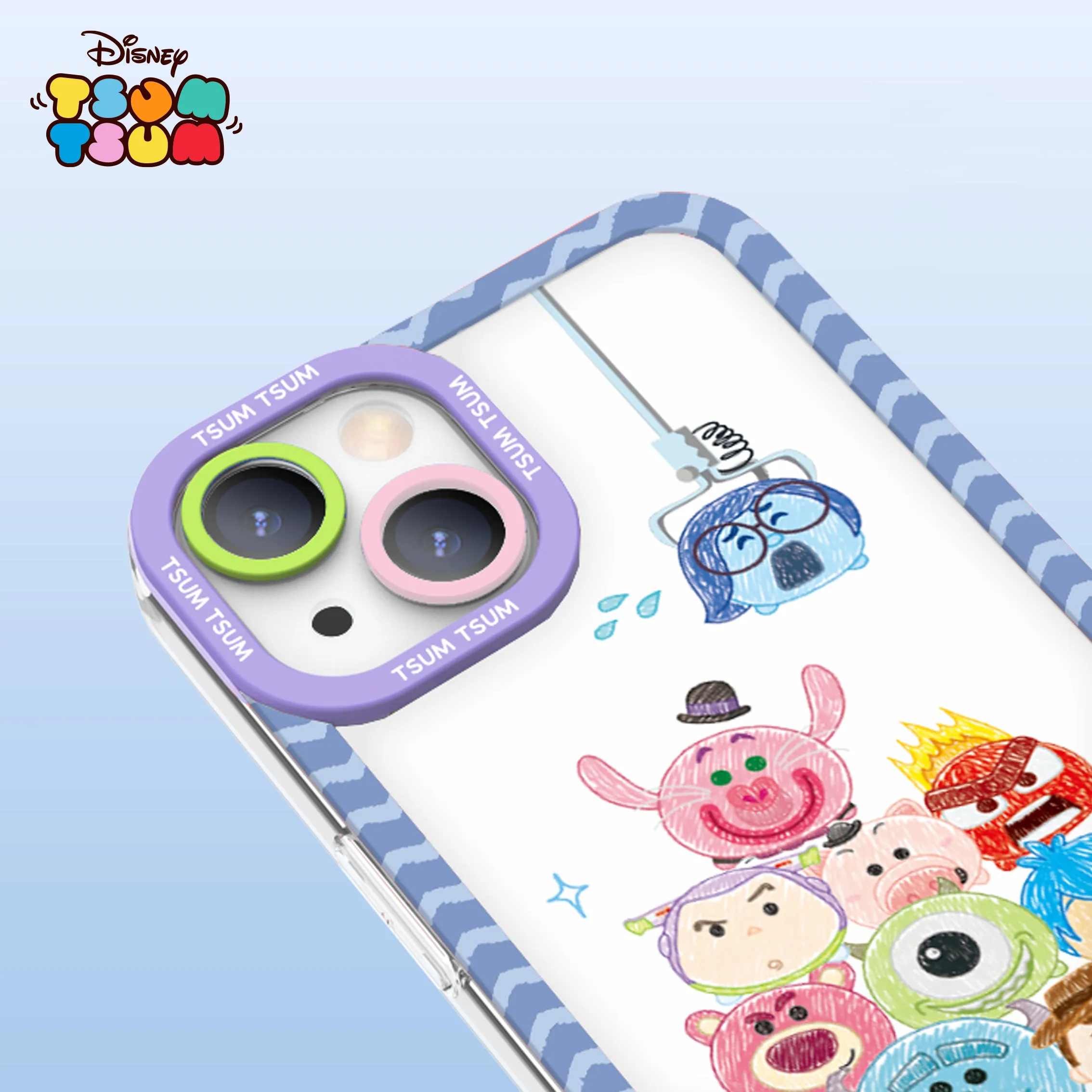 Angel Eyes Disney Tsum Tsum UKA Protective Lens Case Cover - Durable Back Cover for Enhanced Eye Safety
