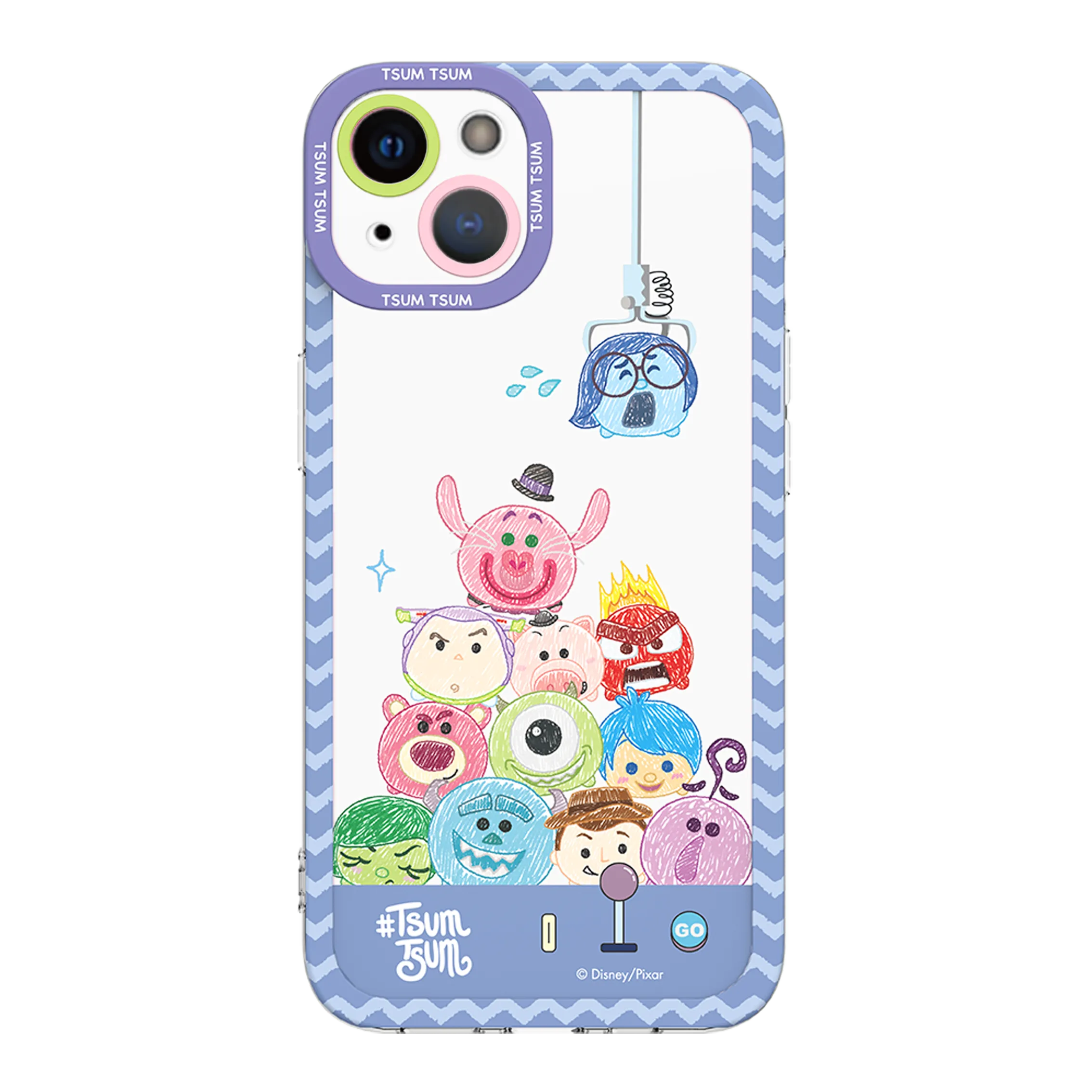 Angel Eyes Disney Tsum Tsum UKA Protective Lens Case Cover - Durable Back Cover for Enhanced Eye Safety
