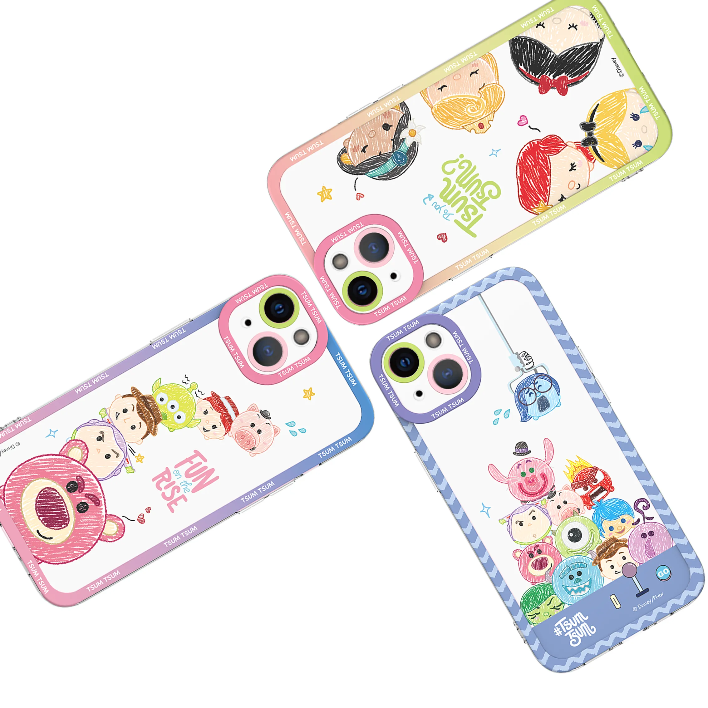 Angel Eyes Disney Tsum Tsum UKA Protective Lens Case Cover - Durable Back Cover for Enhanced Eye Safety