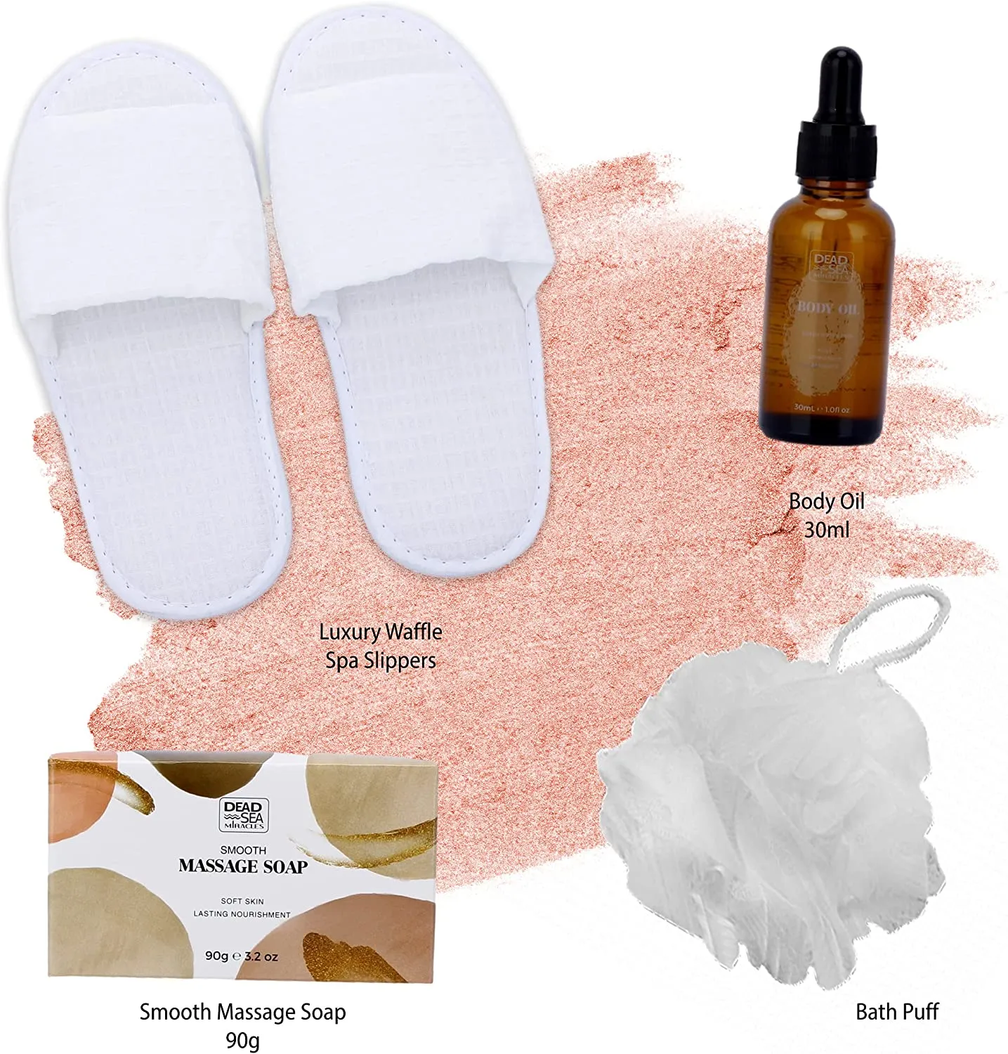 Ultimate Dead Sea Minerals Skincare Gift Set Bath & Body Basket