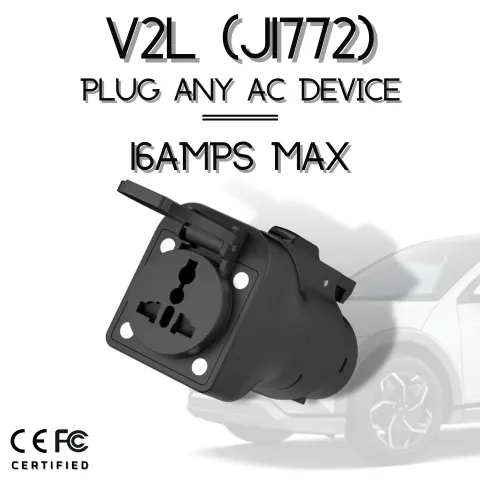 V2L (J1772) - Vehicle-To-Load - For North America - Up To 16A